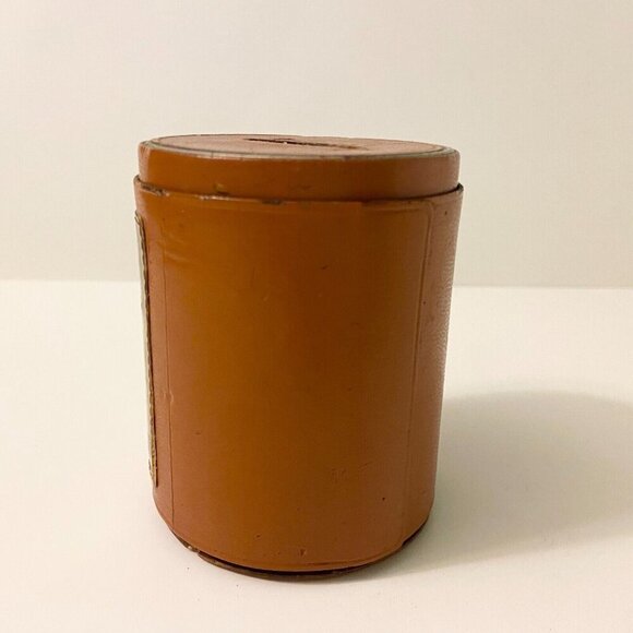 Vintage Prince Edward Island Coin Bank Jar PEI 3.5 Inch Tall Made In Canada - Picture 4 of 13